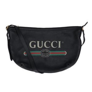 Gucci Hobo Bag Gucci Print Black